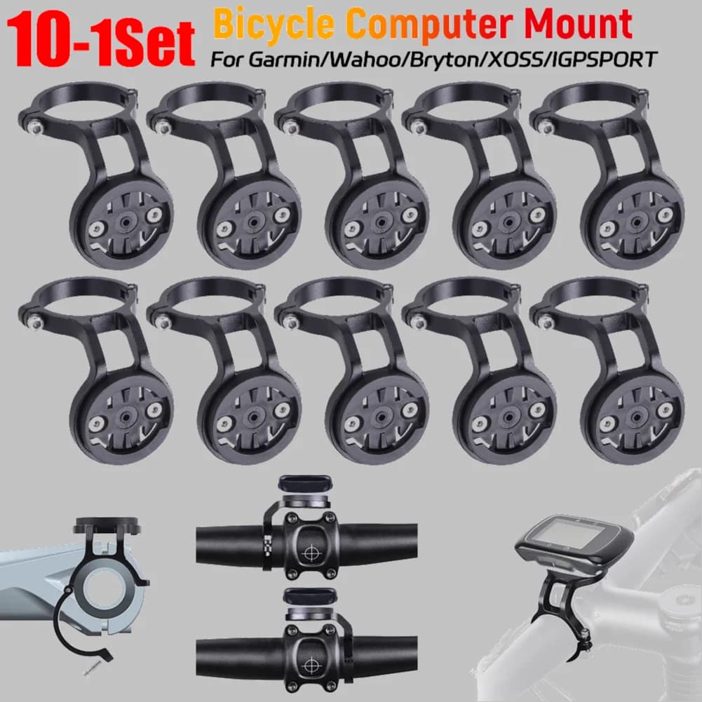 Supporto per Computer da Bicicletta in Lega di Alluminio, Ultraleggero, per MTB e Strada, Compatibile con GPS Garmin/Wahoo/IGPSPORT, Montaggio sul Manubrio