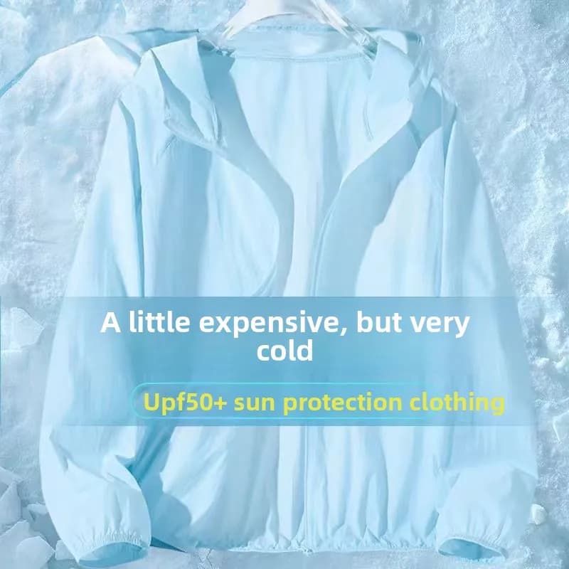 Hiking Fishing Cycling Hooded Gym Sport Windbreaker Ultra Light UPF50+ Summer Outdoor Quick Dry Sun-Protective Thin Jacket Men