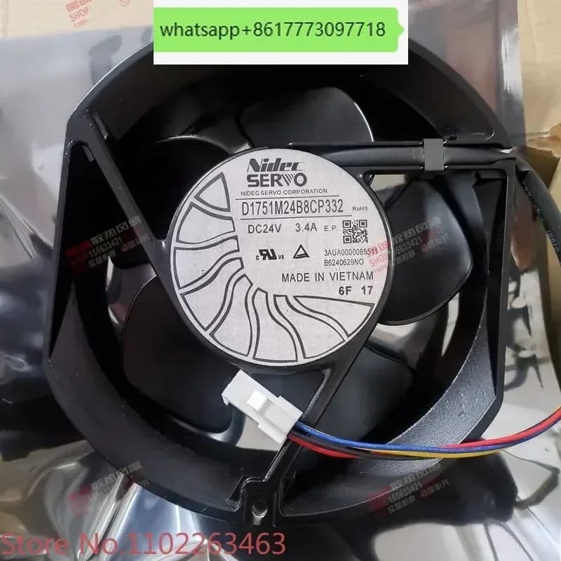 D1751M24B8CP332 DC24V 3.4A 4 Japan sostituisce il ventilatore SERVO originale importato