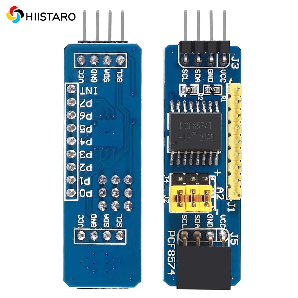 2 Pezzi Scheda di Espansione I/O PCF8574, Modulo di Sviluppo e Valutazione I/O Expander I2C-Bus per Arduino e Raspberry Pi