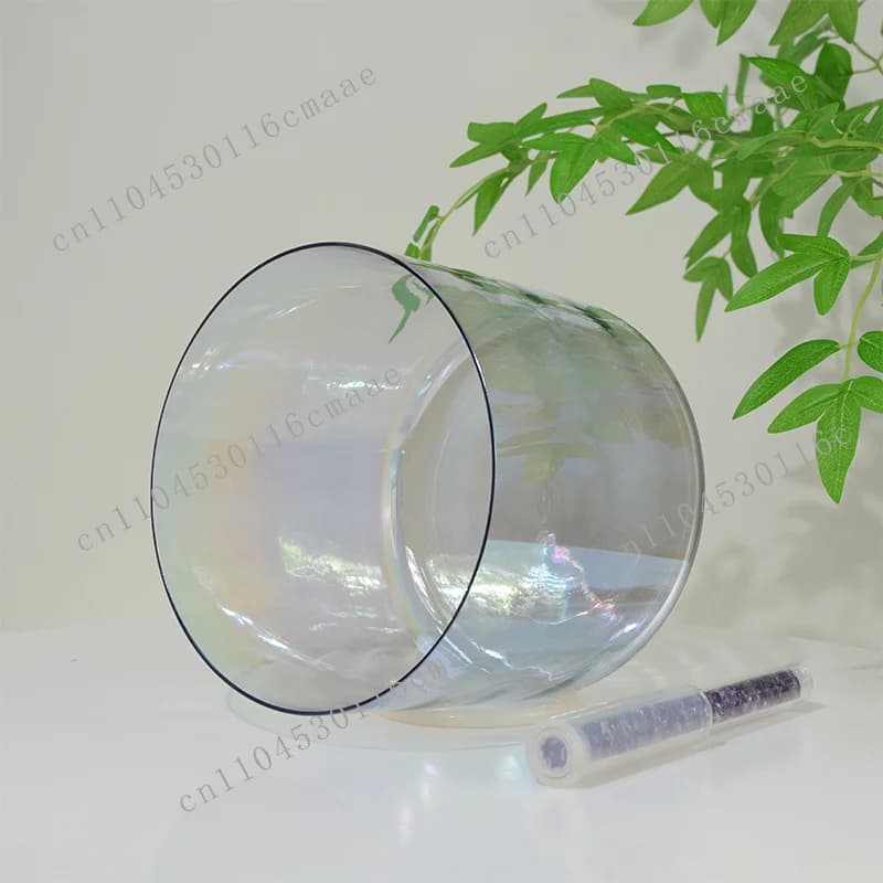 432Hz Smoke Grey Sound Bath Sound Healing Apparatus Quartz Crystal Singing Bowl Yoga Quartz Products