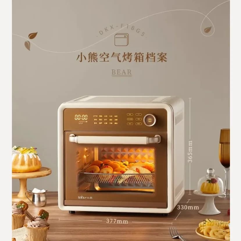 Electric oven for air fryer Bear 220V Multifunction oven for ACA combined air fryer