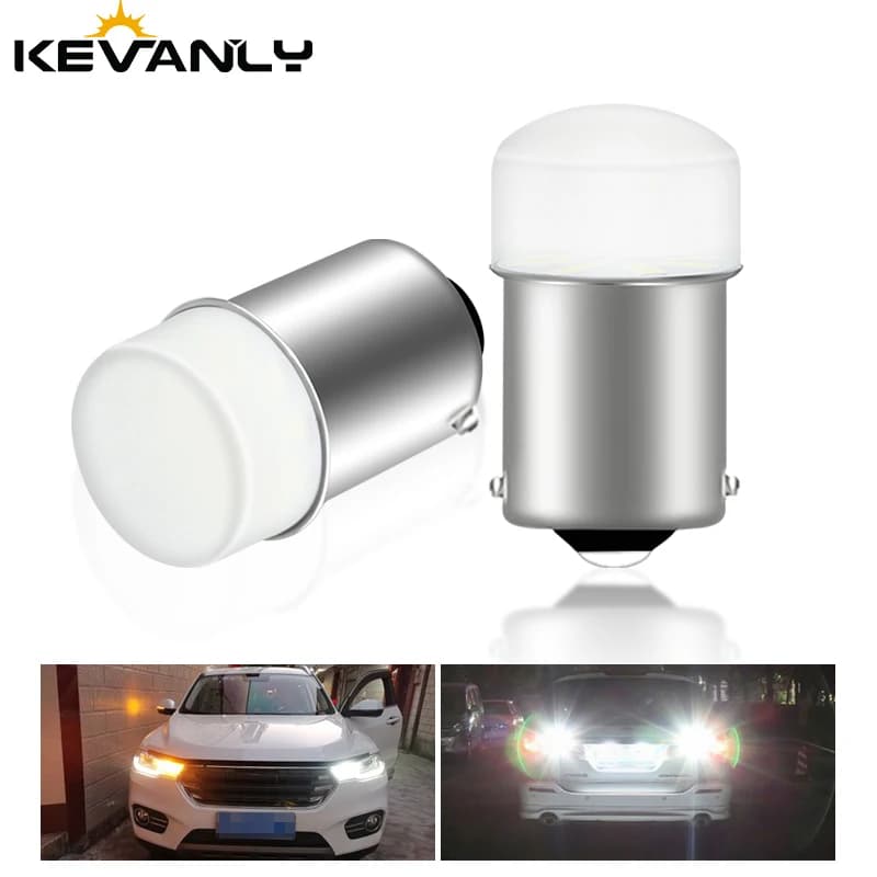 2PCS 1156 BA15S P21W Lampadine LED Strobe Flash Auto Luce di retromarcia 3014 9SMD Super Bright DRL Luce di guida Indicatore di direzione Lampada