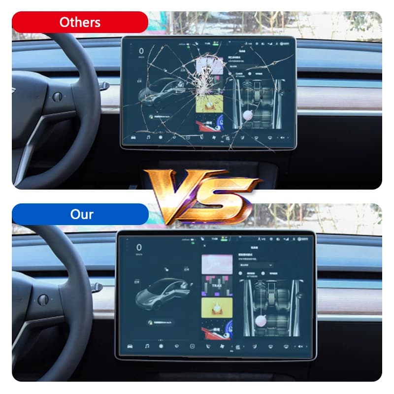 15/17 pollici per Tesla Model 3 S X Y Navigation vetro temperato Center Control pellicola protettiva per schermo accessori per auto impermeabili