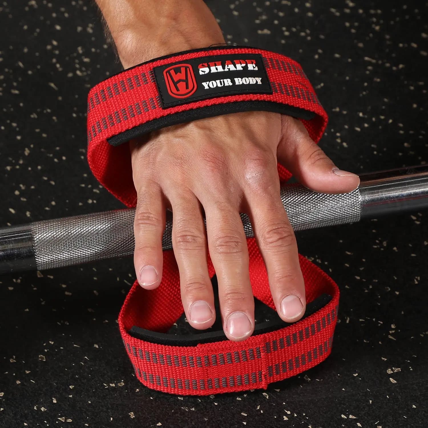 WOSWEIR-Anti-slip Wrist Rally Guides for Weightlifting Fitness Manubri pull-up thickened Horizontal Bar Grip for Gymnastics
