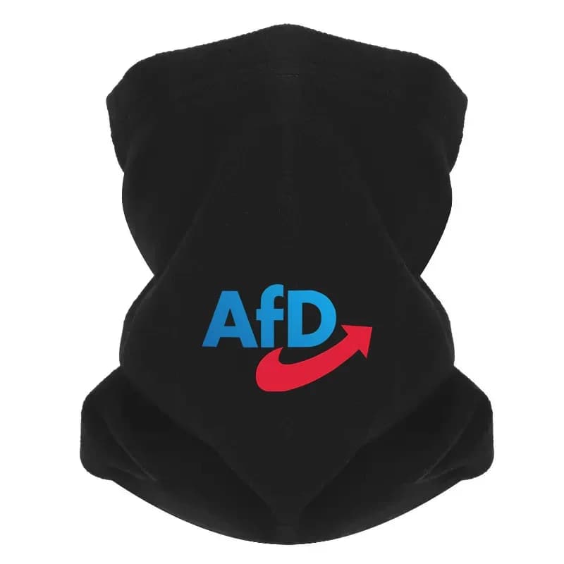 Lettere blu freccia rossa design verso l'alto Uomo Sciarpa da esterno Maschera Ghetta per il collo Cappello Berretto da donna Copricapo Antivento Mantieni caldo l'inverno Multif