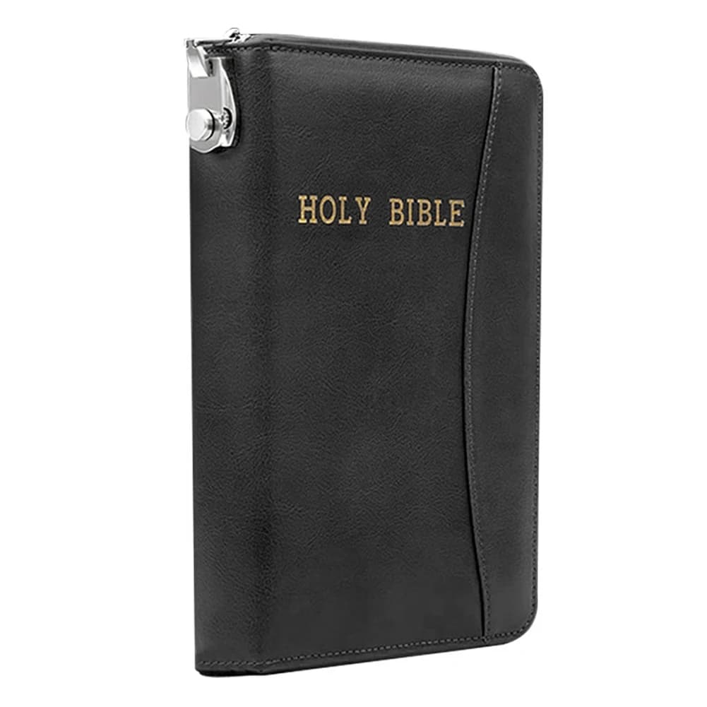 Holy Bible Airsoft Soft Pistol Case for Glocks&Small Handguns Storage (Black)