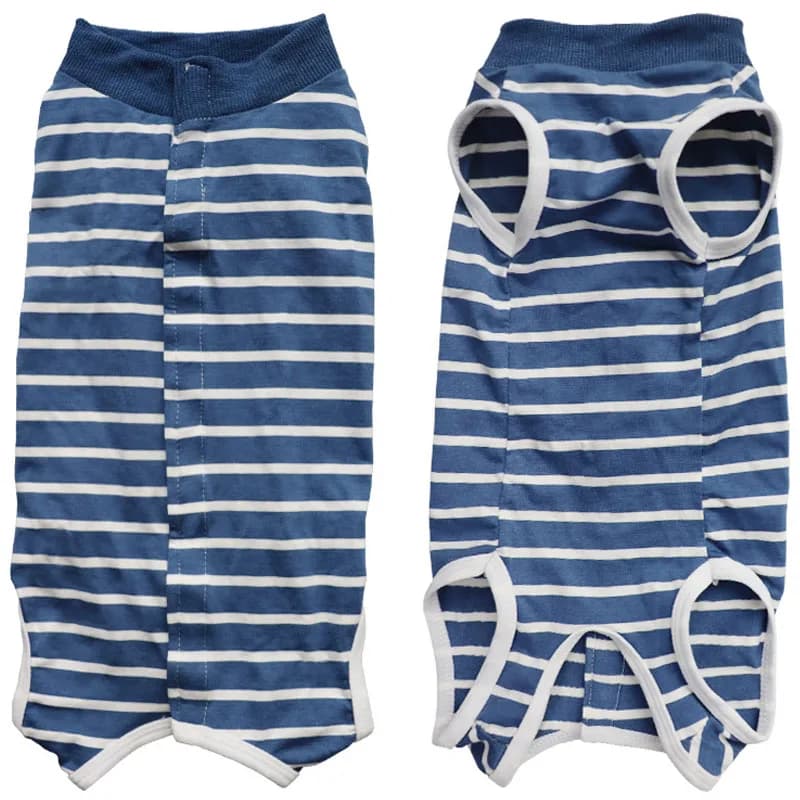 2025 Chihuahua Dog Clothes Striped Xs Xxl Gray Xl Guangdong Dog Jumpsuits Rompers Dog Pajama Recommend
