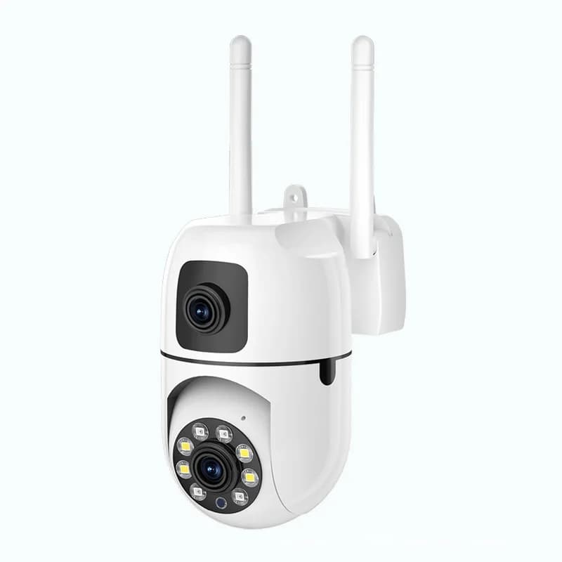 Telecamera interna di sorveglianza wireless binoculare WIFI Telecamera domestica intelligente per visione notturna HD 1080P esterna