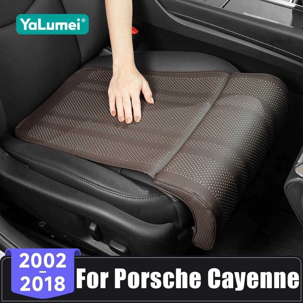 Extension for Auto Leather Seats for Porsche Cayenne 9PA 955 957 92A 958 GTS 2002-2015 2016 2017 2018, Copri-Sedile for Alleviare la Fatica