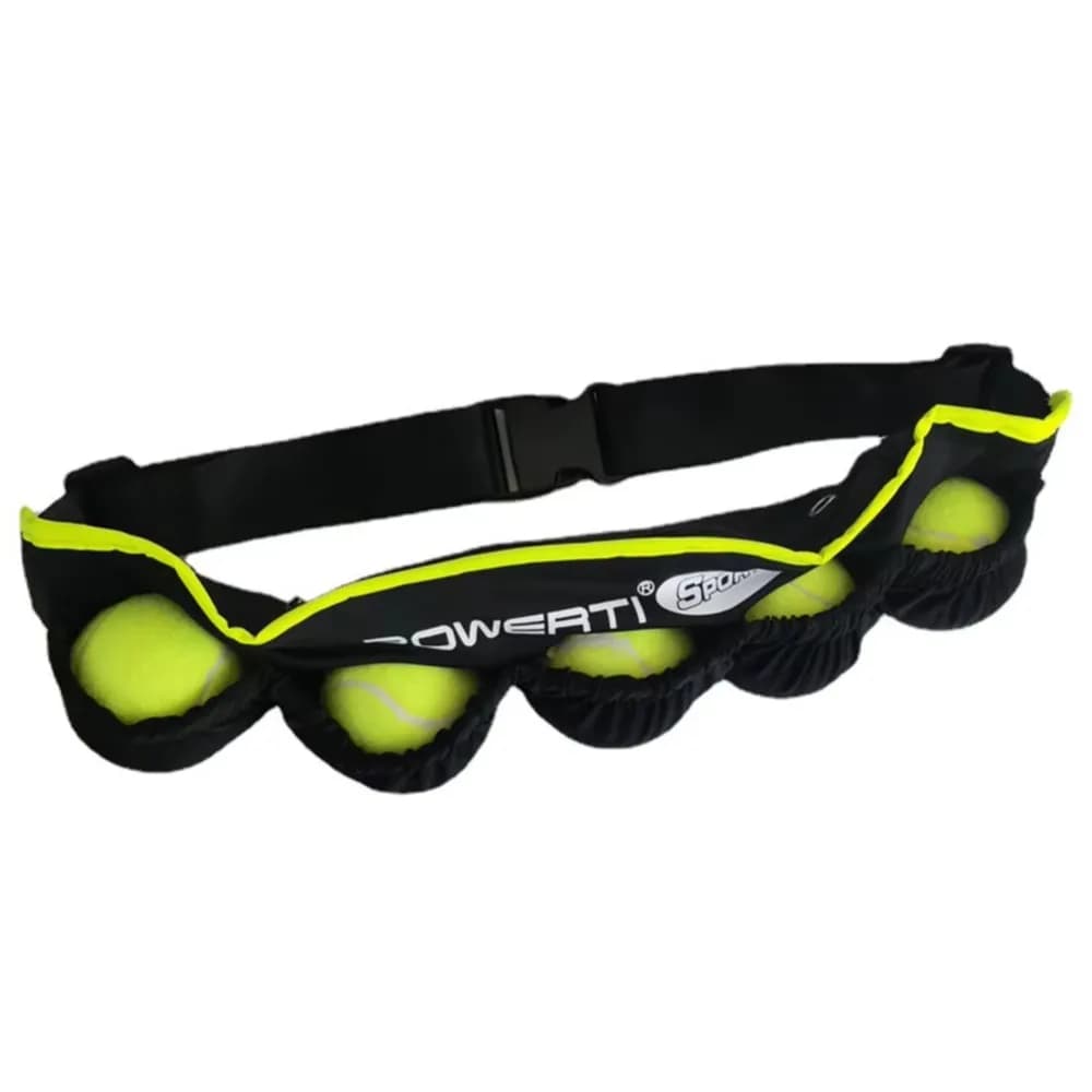 Borsa per palline da tennis regolabile Custodia elastica Marsupio Porta palline da tennis Racchetta sportiva Tasca con cerniera Marsupio da tennis