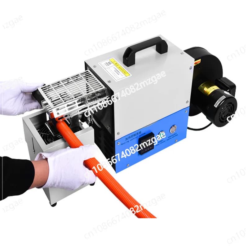 Forno Compatto per Guaine Termorestringenti per Cablaggi Automobilistici, Pistola Termica con Ugello a U per Isolamento e Raffreddamento