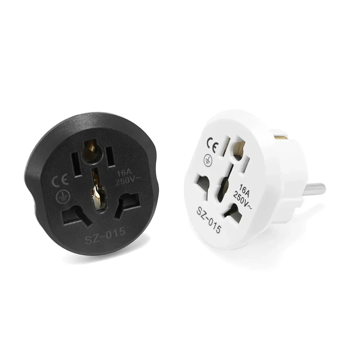 Adattatore spina UE CN AU US a EU KR Adattatore da viaggio Cina Australiano Americano a Europeo Euro Power Aadpter Presa convertitore CA