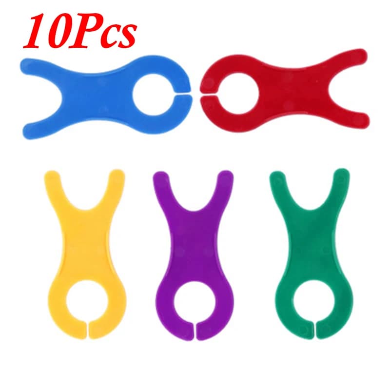 Bobine per Filo da 10,5*0,2 cm, Kit Accessori per Punto Croce, Set di Bobine per Filo, Bobina per Cucito e Uncinetto, 10 Pezzi Grandi
