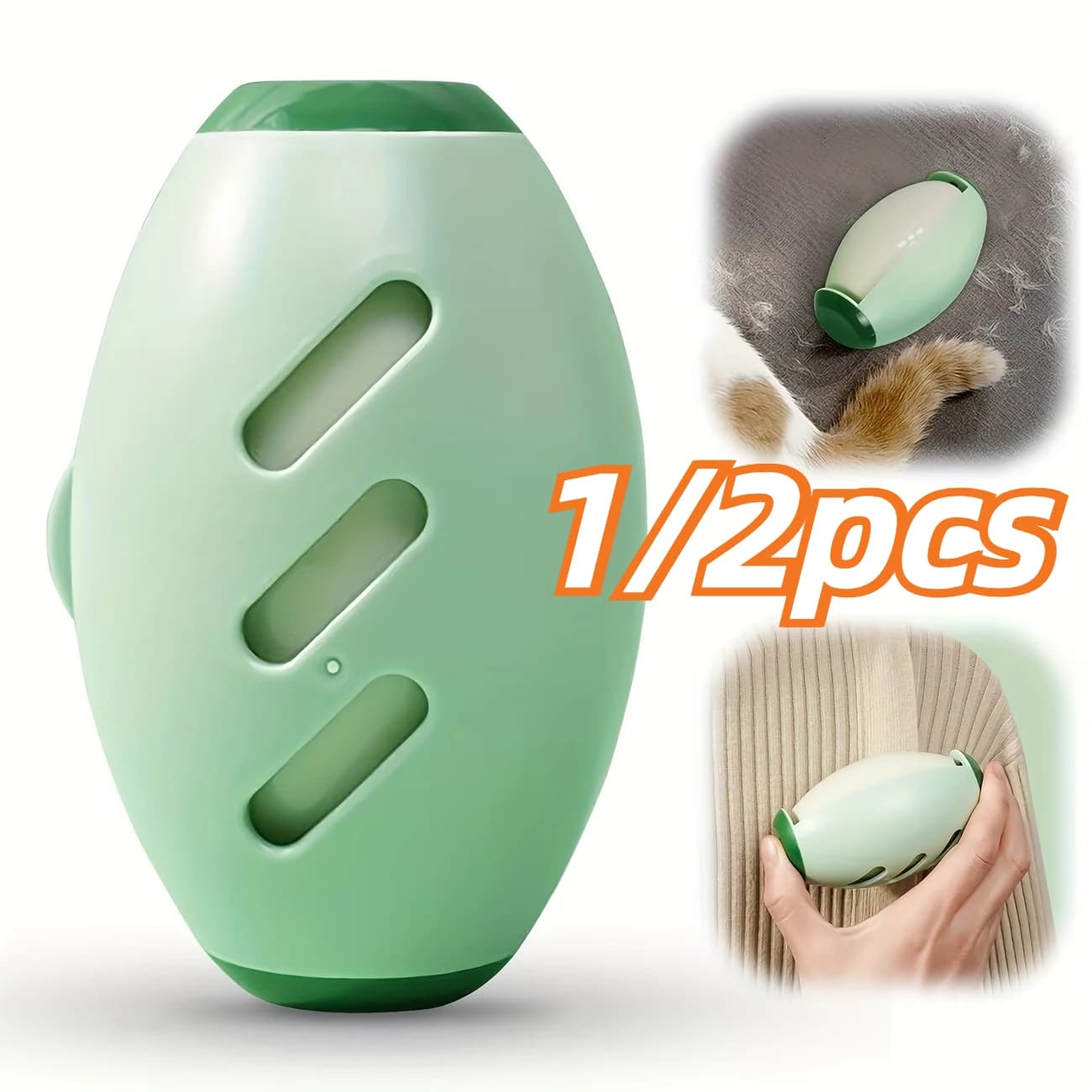 Reusable Pet Hair Remover Roller Washable Fur Remover for Clothes Lint Cleaner for Cats Dogs Portable Animal Hair Removal Tool