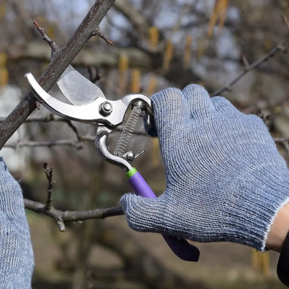 12Pcs Garden Pruner Springs Stainless Steel Precision Pruning Shear Replacement High Elasticity Scissors Springs for Branch