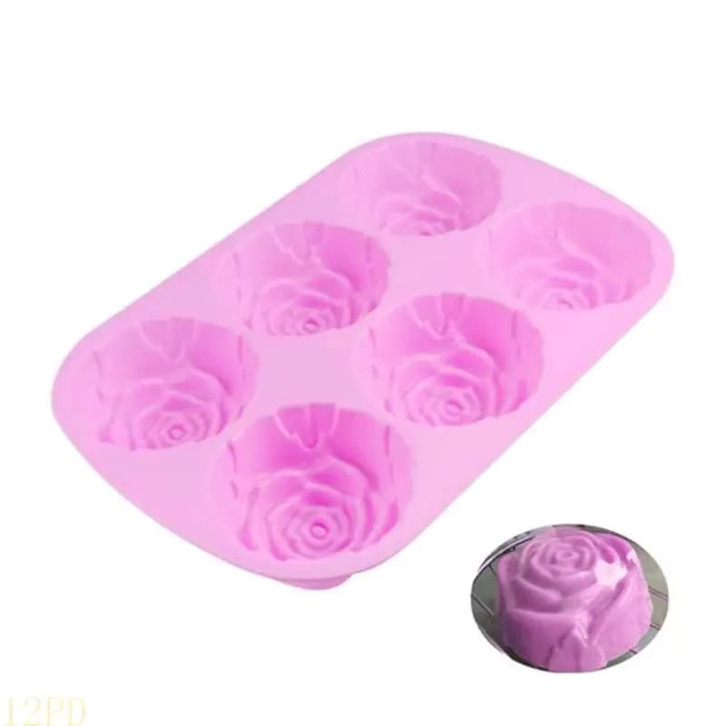 Stampo per cioccolato in silicone 12PD, lavabile in lavastoviglie, stampo per torta a forma pratico articolo da forno