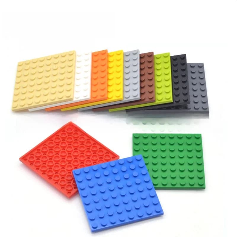 Base Magnetica per Costruzioni a Piccole Particelle 4539, Base da Parete Fai-da-Te, Giocattolo per Bambini, Accessori per Costruzioni Magnetiche