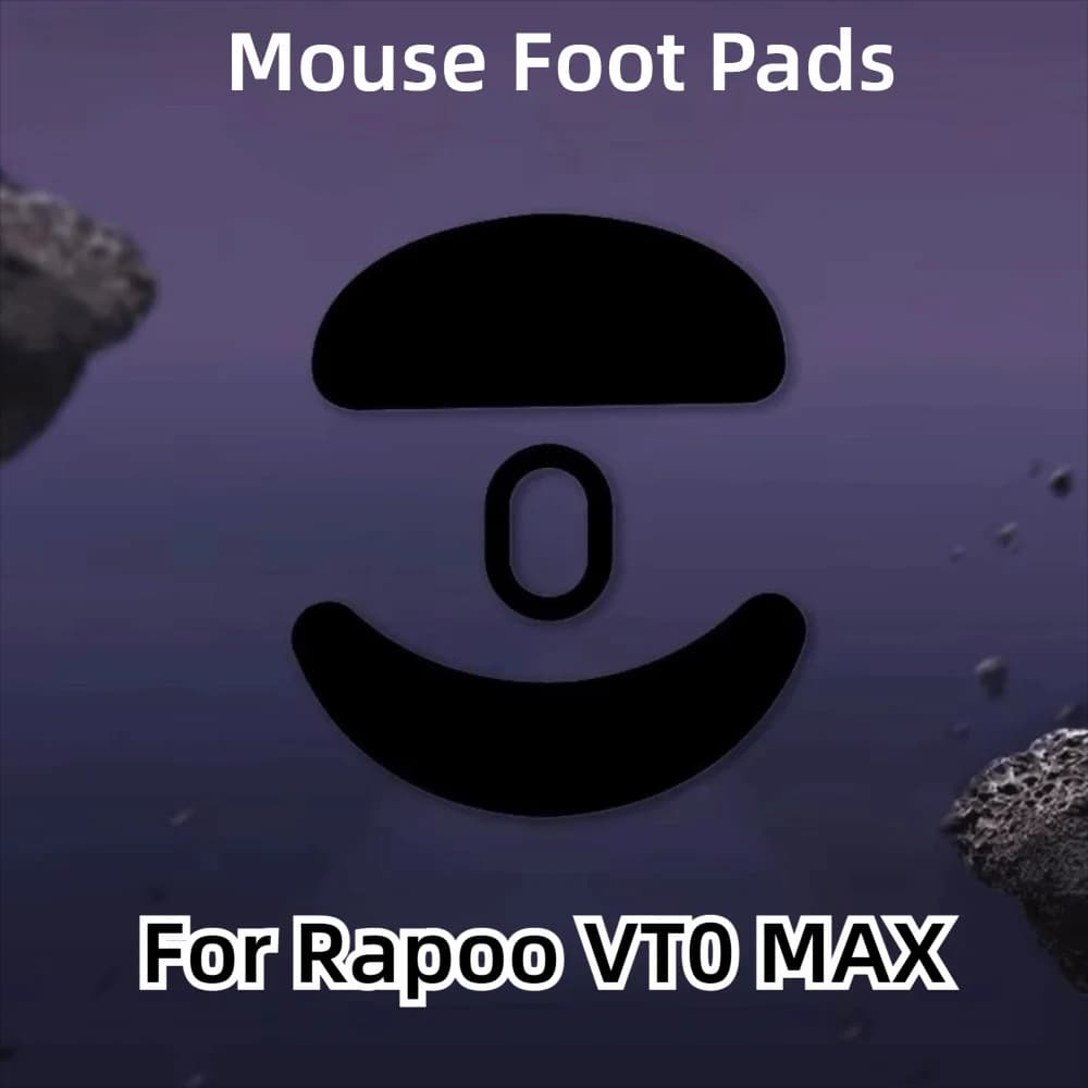 Pattini per mouse in PTFE antiusura, lisci, edizione Ice, adesivi per piedini di mouse, pattini per mouse da gaming Rapoo VT0 MAX