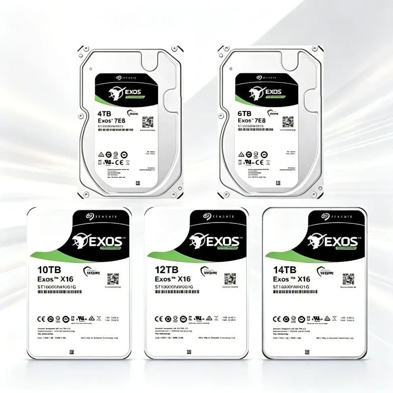 For Seagate IronWolf Pro RAID NAS Hard Disk 3.5" SATA OEM 4TB-16TB Mass Storage Enterprise Drive With Recovery Service Protable