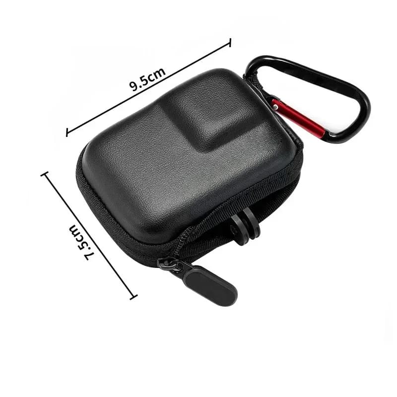 Borsa da trasporto a sgancio rapido semiaperta per DJI Osmo Action 5Pro/4/3 GoPro Hero 13 12 11 10 Custodia protettiva per mini custodia per fotocamera