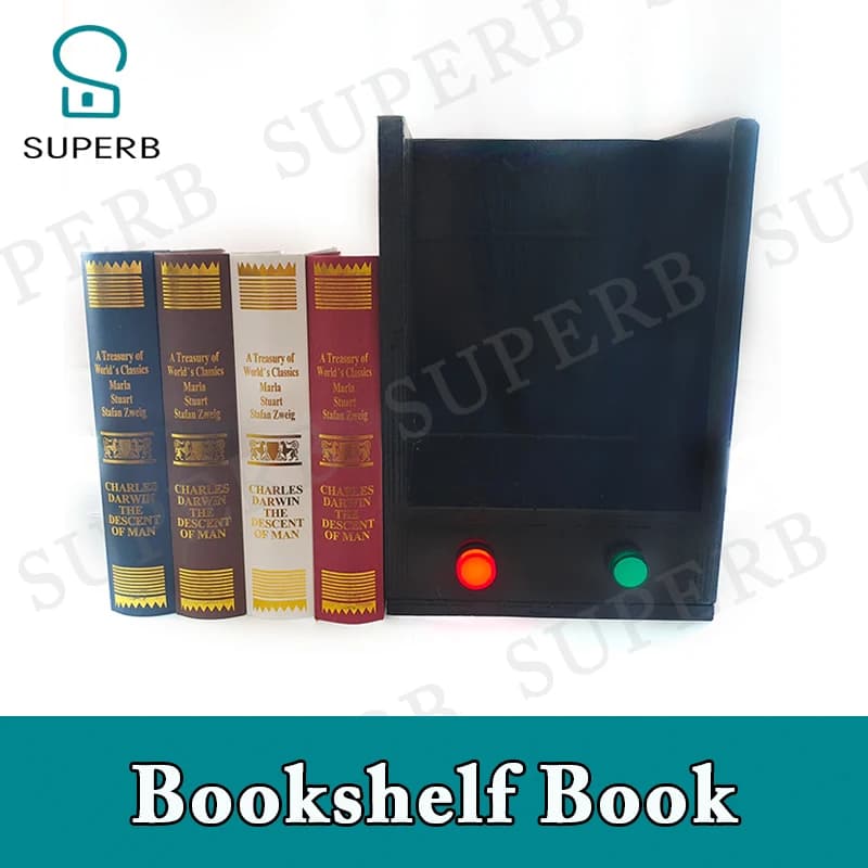 Escape room bookshelf prop book prop for room escape adventure prop rfid card prop ic card escape room book prop superb new prop