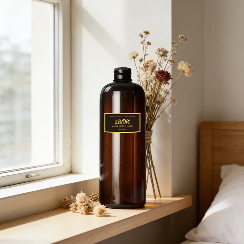 Diffusore di Fragranza per Hotel di Lusso da 500ML, Olio di Ricarica per Diffusore a Bastoncini, Aroma a Lunga Durata, Liquido Premium per Profumazione Ambienti