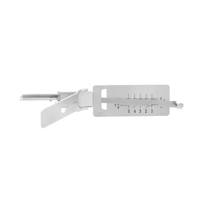 Lishi 2-In-1 5-pin Opening&Reading Tools Residential Lock Cylinder Opening Lock Pick Set Locksmith Tool
