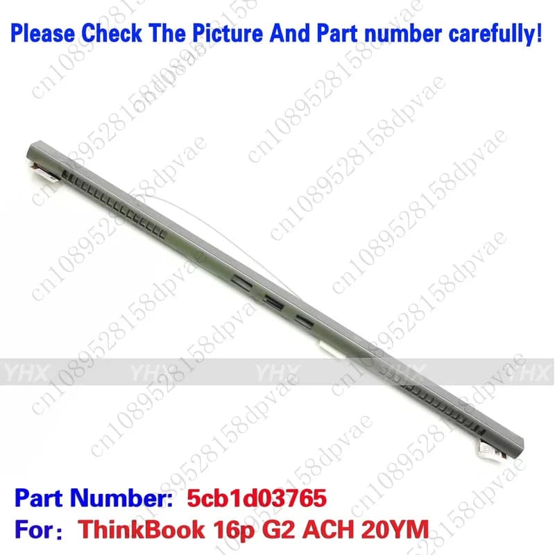 GYX Nuovo Per ThinkBook 16p G2 ACH 20YM Cerniera Copertura Cerniere Cape Strip 5cb1d03765