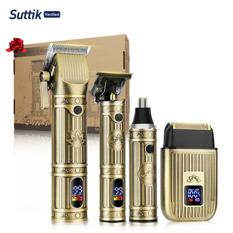 RESUXI 993 Multifunction haircut set 4 in 1 man size Professional haircut + Electric shaver + Electric haircut