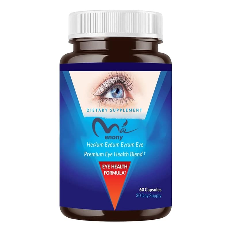 Best eye health supplement, containing vitamins and minerals to promote healthy and clear vision, 60 capsules