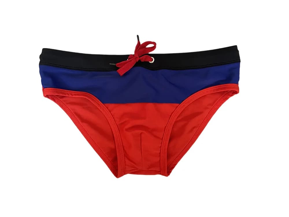 Triangolo da uomo 2025 costume da bagno moda europea e americana costume da bagno professionale a vita bassa con coppa sportiva attillata 10046zb
