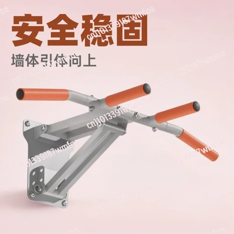 Pull Up Bar Wall Mounted, Home Indoor Single Double Chin Up Bar, Fitness Fat Burning Slimming Gym Exercise Equipment