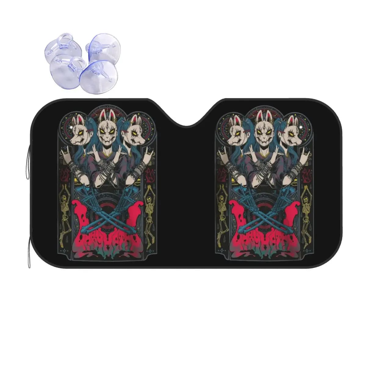 Babymetal Tour Parasole Parabrezza Parabrezza anteriore per auto Finestra Parasole Accessori Coperture