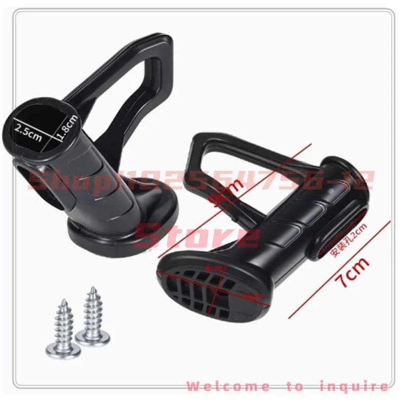 Motociclette elettriche, staffa di supporto al polarizzazione, supporto singolo, supporto per il piede, custodia in plastica, copertura del piede in piedi