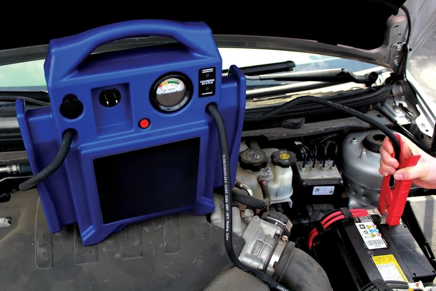 Avviatore di Emergenza Portatile 1700 Amp di Picco 12V per Veicoli e Camion