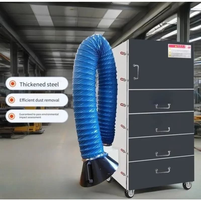 Activated Carbon Adsorption Box Movable Industrial Air Purifier Small Environmental Protection Equipment For Waste Gas