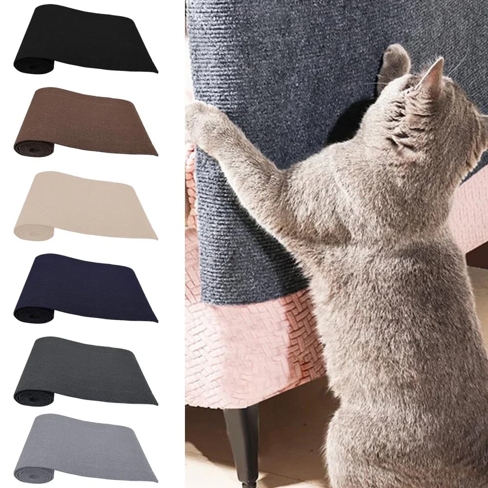 Anti-scratch sofa for cats, scratch-resistant carpet for self-adhesive cats for furniture protection, multi-purpose scratch-resistant mat for cats