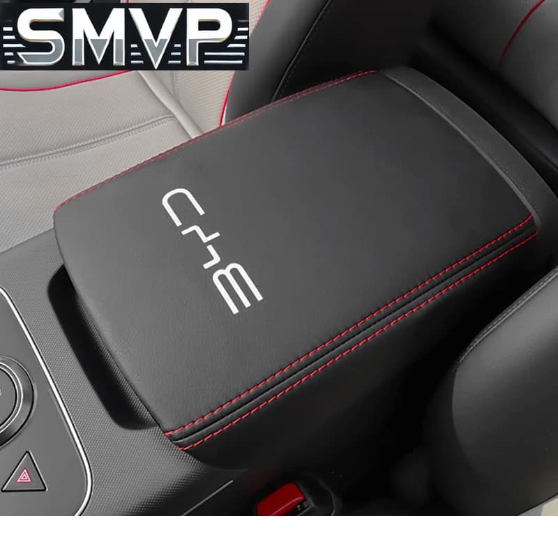 Misura Per BYD KING DMI BYD Chazor 2024 Car Styling Bracciolo Anti-sporco Pad Copertura Adesivo PU Copertura In Pelle Modificato Auto Accessor