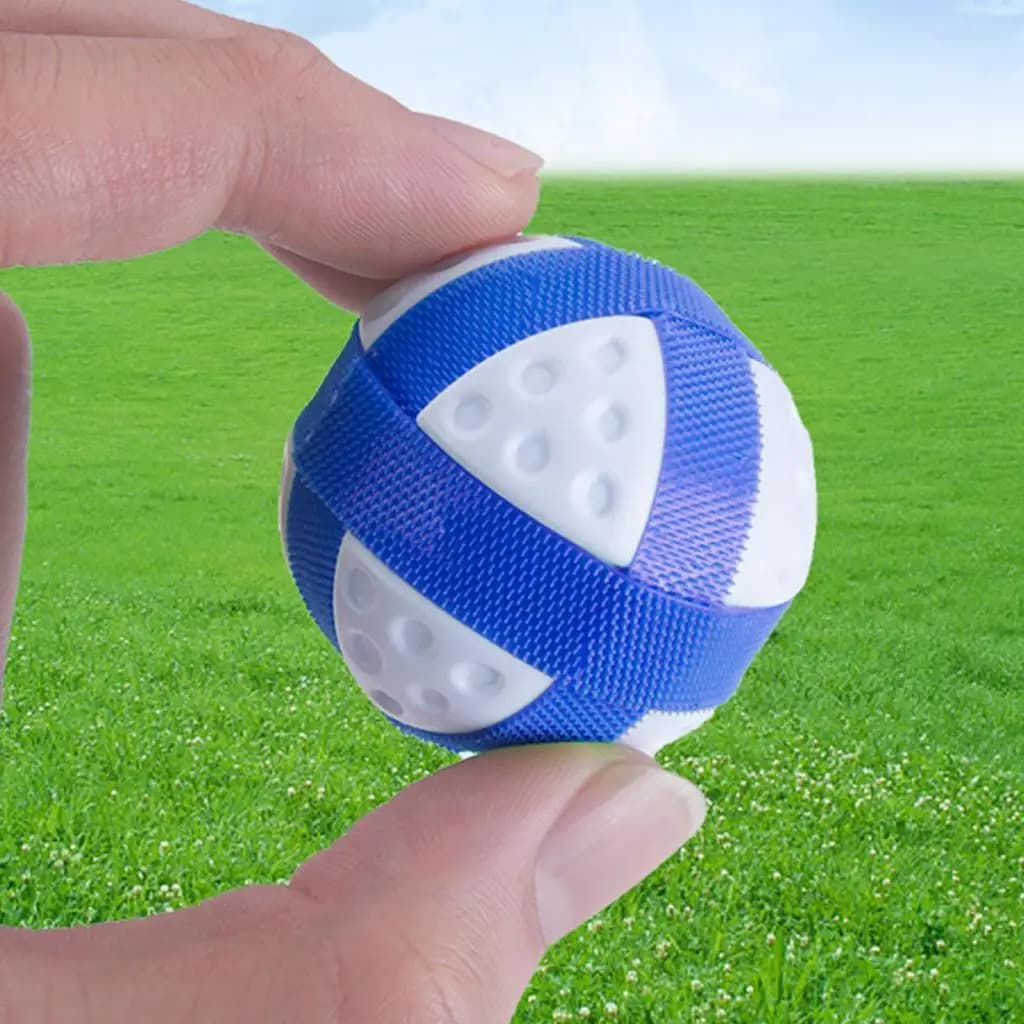Golf Sticky Ball Plastic Nylon Mini Training Balls for Fabric Board Interactive Party Games