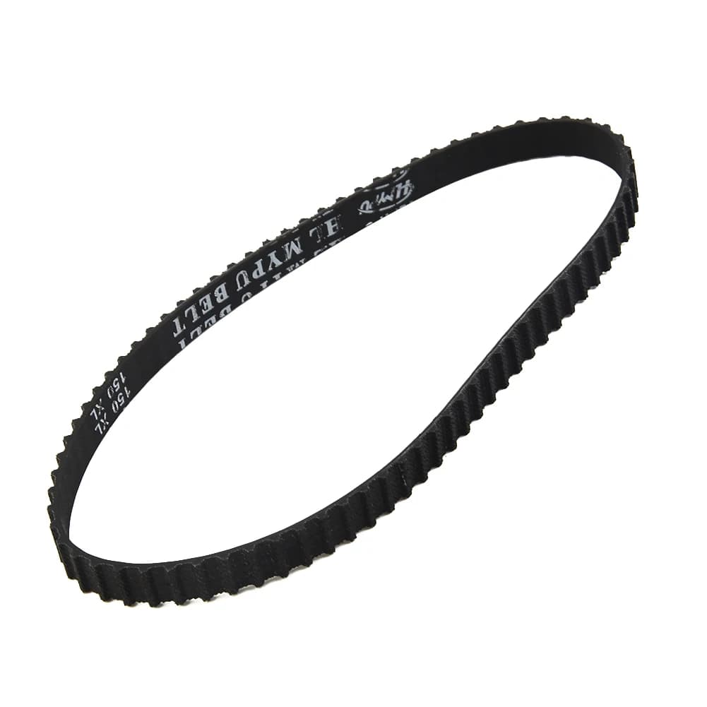 Cinghia Dentata 150XL037 in Gomma Nera Resistente all'Invecchiamento e alle Crepe, Trasmissione Fluida