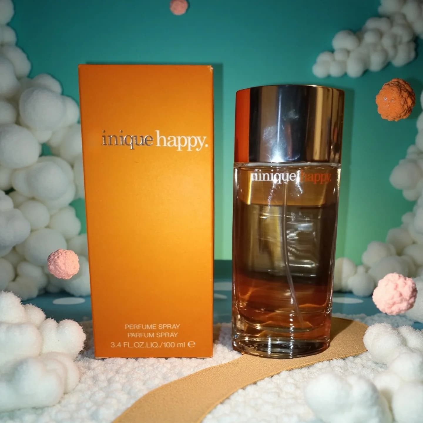 Happy by Clinique Eau De Parfum Spray 100ml/3.4 oz Women's Happy by Clinique Eau De Parfum Women's Spray