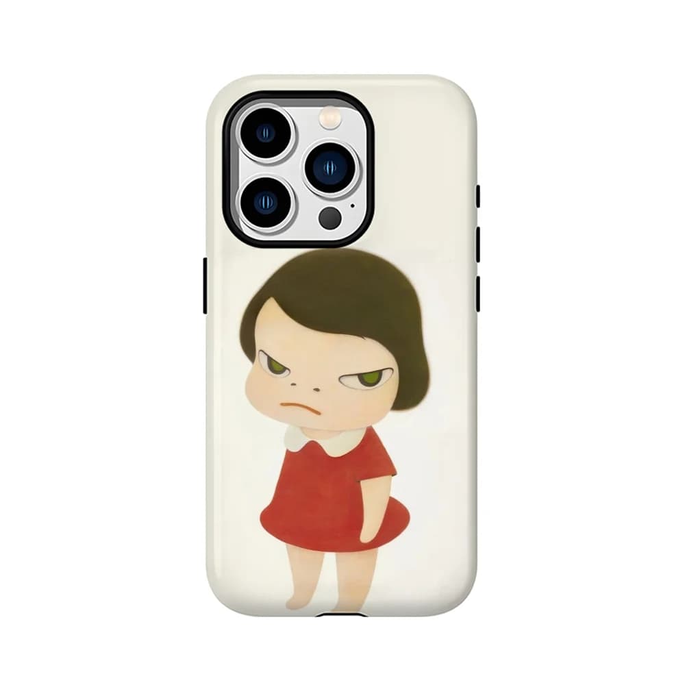 Yoshimoto Nara Custodia per telefono Custodia per telefono Pellicola per iPhone 16 15 14 13 12 11 Pro Max Plus