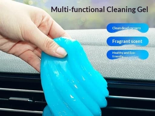 1/2 pcs Detergent gel for car, interior cleaning tool, cleaning paste for keyboards and notebooks, reusable magic gel