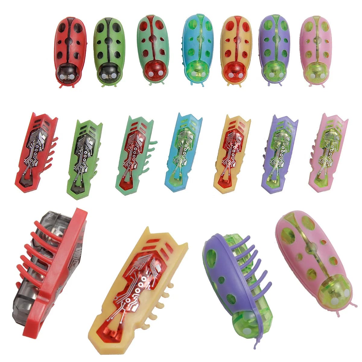 2PCS Animale Domestico Interattivo Elettrico Bug Mouse Giocattolo Del Gatto Spazzolino Da Denti Elettrico Verme Micro-nano Verme Ostacolo Vibrazione Automatica Pet Cat Fornitura