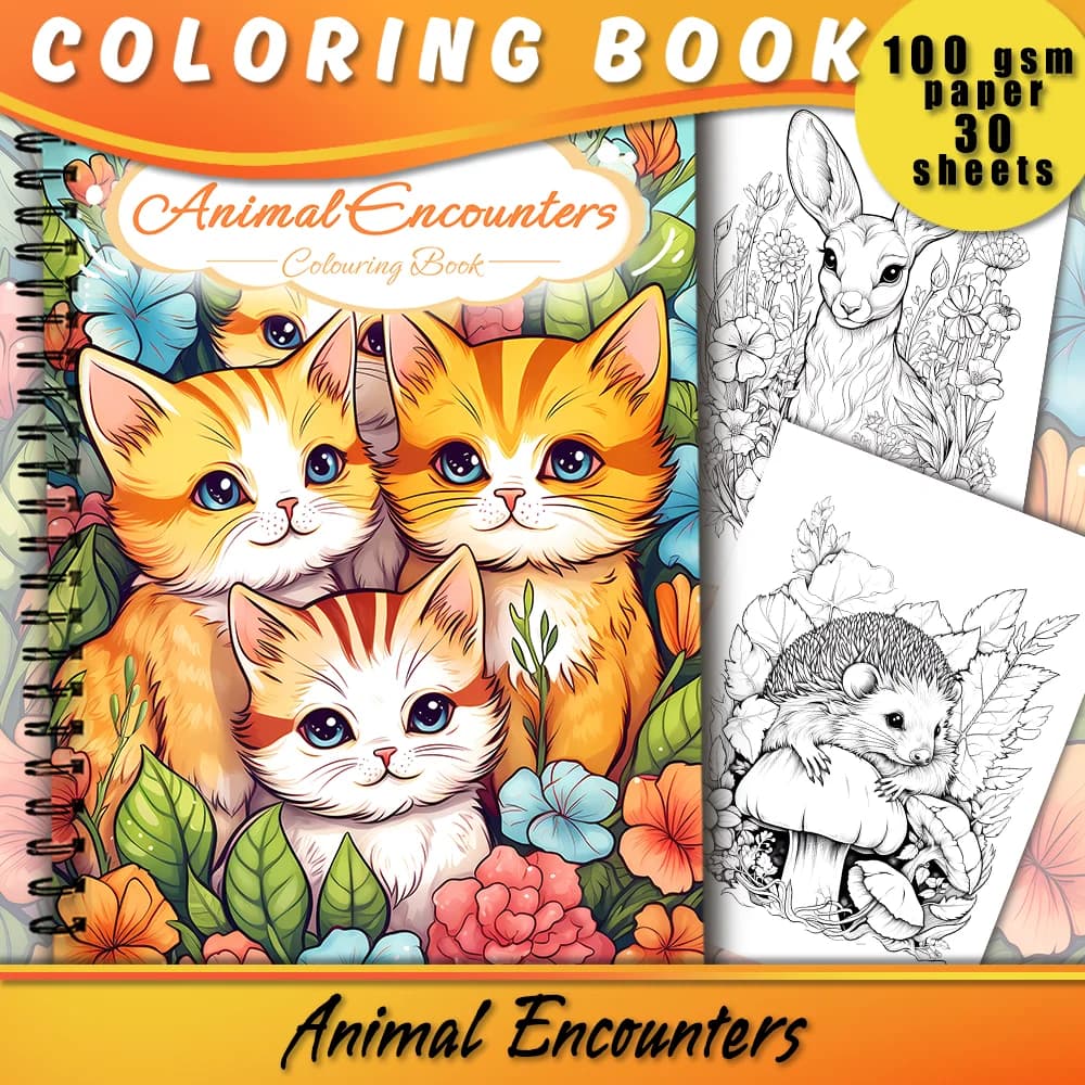 Adult coloring book - 30 Sheets Women's spiral coloring book, 11.2x 8.3inches, drawing book, birthday gift, holiday party gift