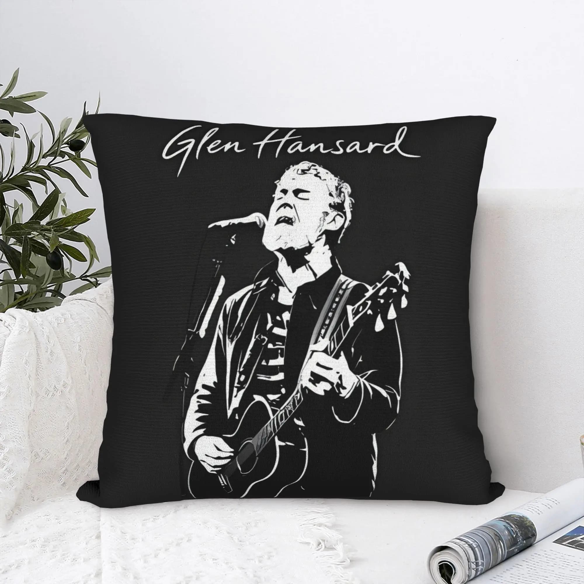 Glen Hansard 1970 to 2026 Pillow Case Retro Trendy Pillow Cover Soft Pillowcases For Sofa Home Decoration
