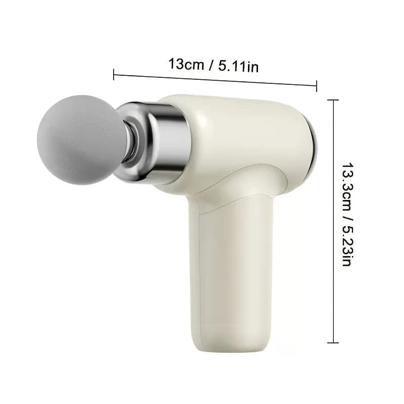 Massage Gun - Portable Percussion Massage Suitable for men and women, fitness, post-workout - Ideal Gift (Rechargeable)