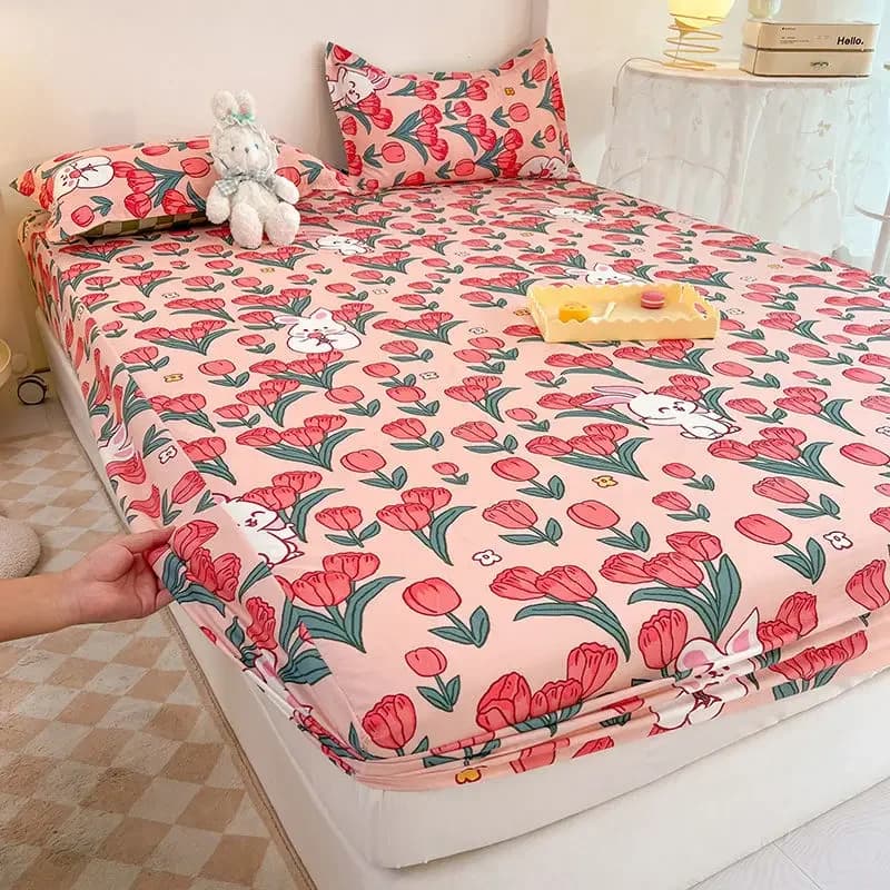 Elegante coprimaterasso per lenzuolo singolo in stile country per materasso Simmons Fodera protettiva antipolvere all-inclusive