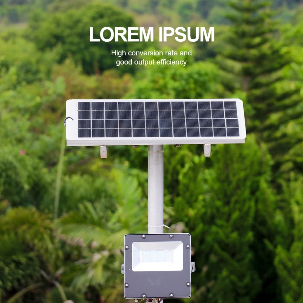 12V Solar Generator EVA Laminated 10W Solar Power Bank with DC Port Carabiner Solar Battery Charger for 3.7V Battery/Garden Lamp